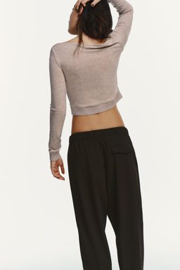 SOFT CROPPED TOP - Zara фото 4