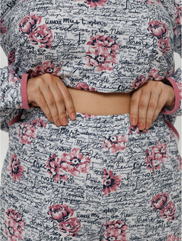 Мальва плюс пижама женская (сухая роза) - Lovetex фото 5