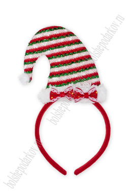 Новогодний ободок 23 см "Колпак" (SF-1708) №5, в ассортименте