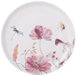 Цена за 4 шт. ТАРЕЛКА ЗАКУСОЧНАЯ LEFARD FLOWERS 20,5 СМ  фото 2