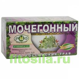 Фиточай "Сила российских трав" №26: мочегонный, 20 ф/п х 1,5 г