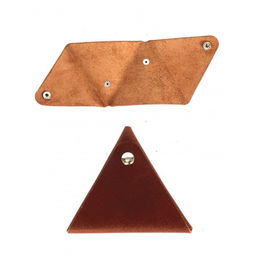 Футляр для монет Croco-Ф-700 натуральная кожа коричневый пулл-ап матовый (219) 263951