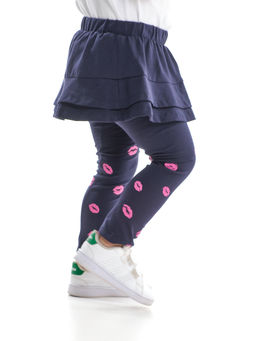 Бриджи (лосины) UD 6118 т.синий - Mini maxi фото 2