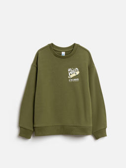 ACOOLA / Джемпер детский для мальчиков Mackay хаки  фото 3