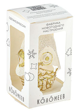 Елочное украшение Домик Ф5/П (без упаковки) - Коломеев фото 2