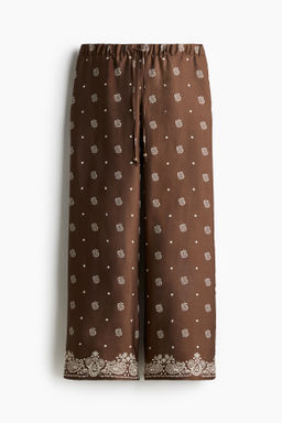 Pantal?n amplio con cord?n de ajuste - H&m фото 4