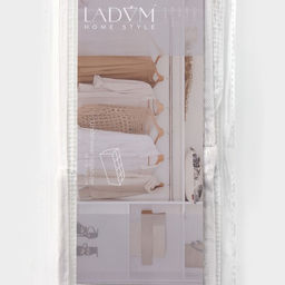 Органайзер для хранения белья LaDо́m, 8 ячеек, 28×16×10 см, белый