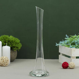 Ваза «Фристайл», 130 мл, 30×9 см, d=2.5 см, стекло, прозрачная