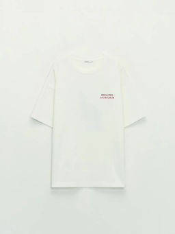 Футболка из хлопка с принтом / Zarina фото 9