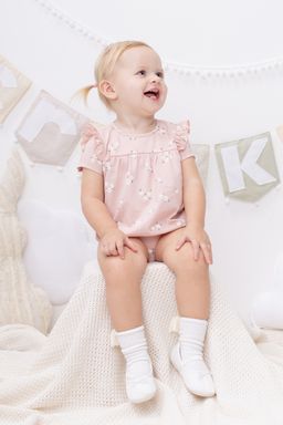 КР 6461/дымчатая роза,ромашковое поле к365, полукомбинезон