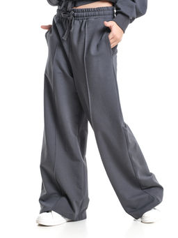 Брюки для девочки 22-7665 графит