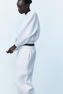 BASIC PLUSH SWEATSHIRT - Zara фото 4