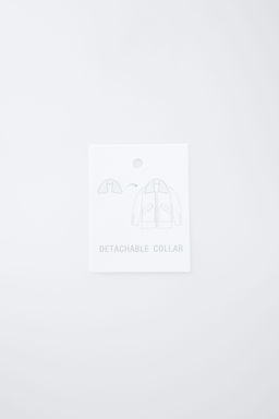 BENSIMON ® X ZARA DOUBLE COLLAR QUILTED CORDUROY JACKET WITH DETACHABLE LEATHER