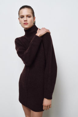 SOFT KNIT SHORT DRESS - Zara фото 6