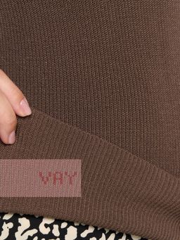 Джемпер женский 5232-41291. 34 т.коричневый