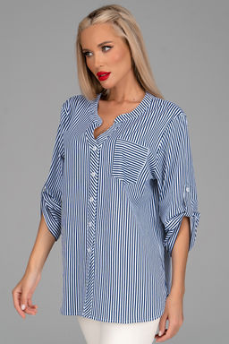 Рубашка Ангелика (полоска) - Эльза фото 6
