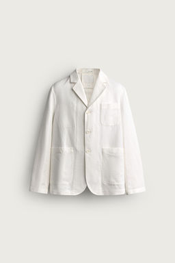 SOBRECAMISA REGULAR FIT BOLSILLOS / Blanco - Zara фото 7
