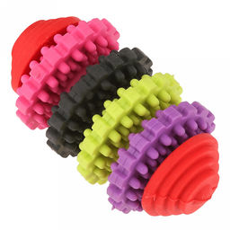Игрушка для собаки "Шестеренки" 8,5х4,5х4,5см, полипропилен, разноцветная, "Пэт тойс (Pet toys)" (Китай)