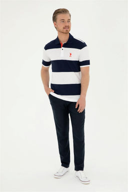 U. S. Polo Assn / Мужская темно-синяя футболка - U.s. polo assn фото 4