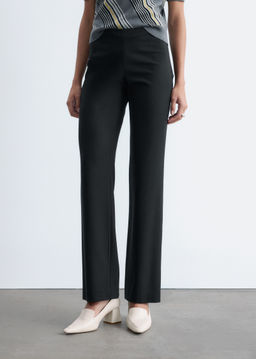 Pantalones de lana de perneras rectas - H&m фото 5