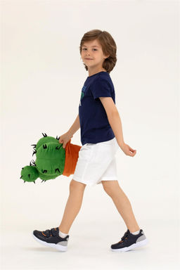 Детская темно-синяя футболка с круглым вырезом Неожиданная скидка в корзине - U.s. polo assn фото 2