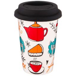 КРУЖКА LEFARD COFFEMANIA С КРЫШКОЙ 400МЛ  фото 3