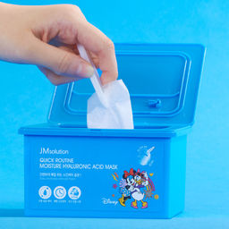 Набор масок тканевых увлажняющих JMSOLUTION QUICK ROUTINE MOISTURE HYALURONIC ACID MASK (350 мл/30 ш  фото 3