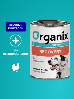 Recovery Консервы для кошек и собак в период анорексии, выздоровления и послеоперационного восстановления 22ел16