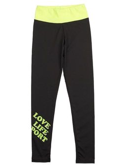 1710 Лосины с рисунком Love Life Sport из бифлекса - Chersa фото 3