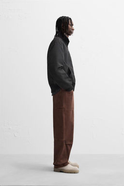 WATER-REPELLENT BOMBER JACKET - Zara фото 4