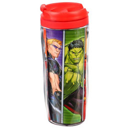 Термостакан детский со вставкой, 350 мл «Супер-герои», Мстители