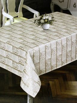 Скатерть EFOR ILAYDA 160*220 прямоугольная кофейный