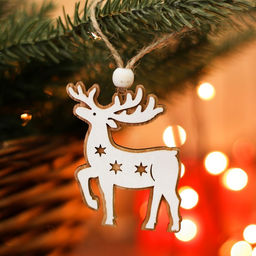 Цена за 3 шт. Елочная игрушка Олень