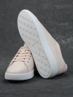 05-D7YD3-2 PINK POWDER Кроссовки женские (натуральная кожа) - Фабричный китай фото 11