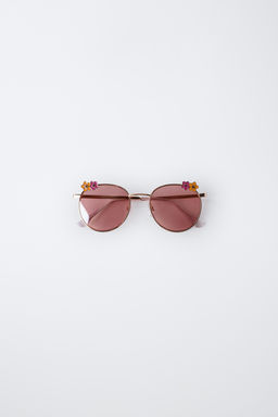 GAFAS DE SOL MET?LICAS HIBISCUS / oro rosa