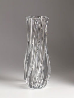 Ваза Бьорг, 24.5?9 см, стекло, прозрачная
