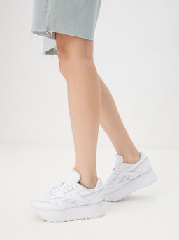 Женские кроссовки REEBOK CLASSIC LEATHER TRIPLE LIFT Артикул 4123679, белый
