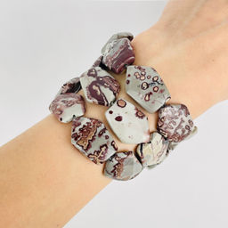 Бусины для украшений из пейзажной Яшмы 39 см