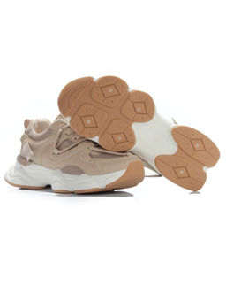 05-6035-5 DK. BEIGE Кроссовки женские (искусственные материалы) - No name фото 13