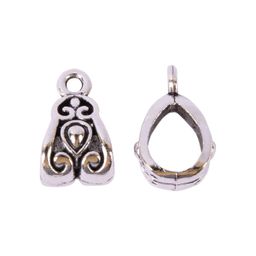 Zlatka Бейл MFK-04 0.7 x 1.3 см 10 х 2 шт 01 под античное серебро