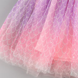 Карнавальный костюм «Стильная принцесса», ободок, платье с русалкой, рост 110 см