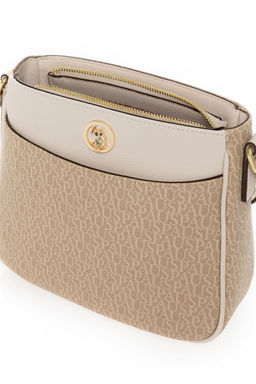 Женская бежевая сумка через плечо Неожиданная скидка в корзине - U.s. polo assn фото 5