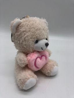 Мягкая игрушка брелок Мишка с сердечком 12 см в ассортименте - Storyland фото 3