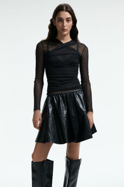 Top en malla plumeti - H&m фото 3