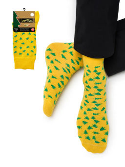 (Omsa) Omsa Style 507 нос.муж. giallo
