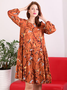 Платье из штапеля женское больших размеров