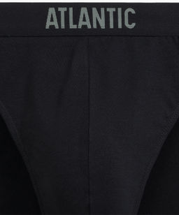 ATLANTIC 3MP-206 Трусы спорт Gym - набор 3 шт. черный + черный + светлый хаки фото 5