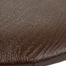 Стул для кухни «Клик Мебель. Элегия Мягкий», искусственная кожа, цвет серебристый металлик/шоколадная рептилия