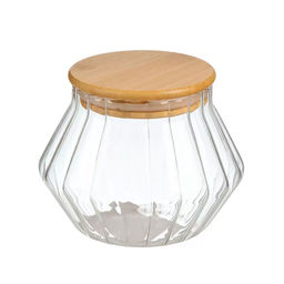 Банка для сыпучих продуктов, стекло, 0.5 л, с крышкой, Daniks, Бонн, Y4-11006 (506397)
