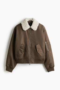 Cazadora bomber de nailon Loose Fit